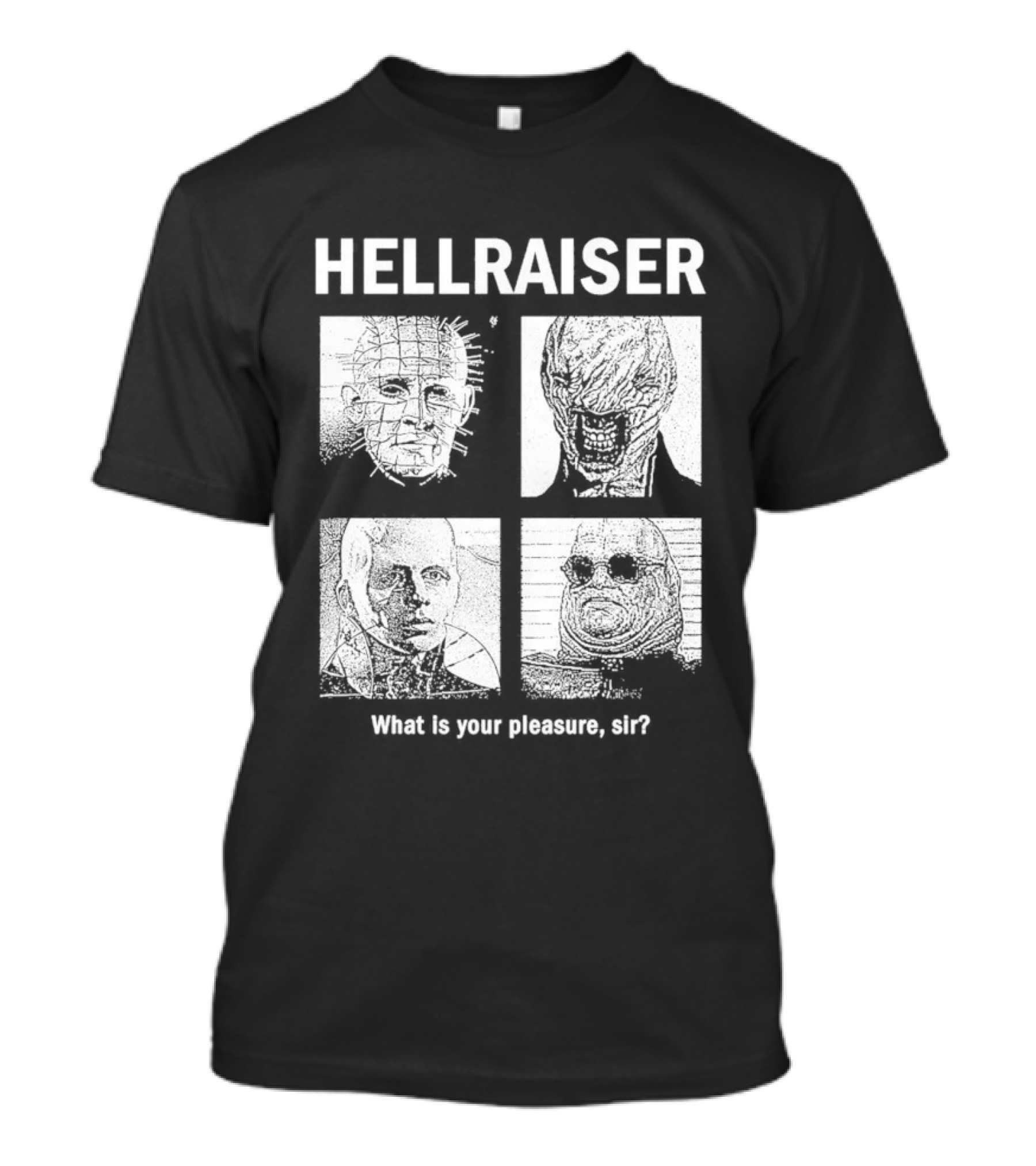 Hellraiser What Is Your Pleasure Sir Iconic Characters Montage T-Shirt