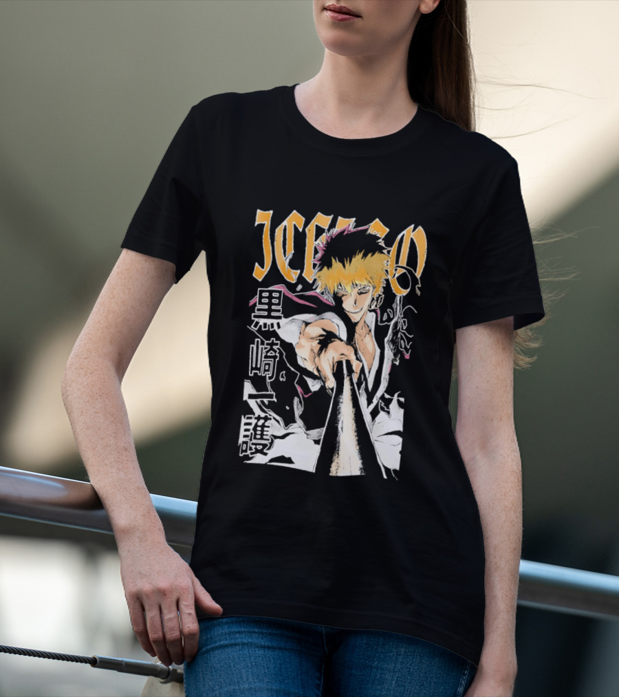 Ichigo Kurosaki Bleach Anime Bootleg Manga T-Shirt