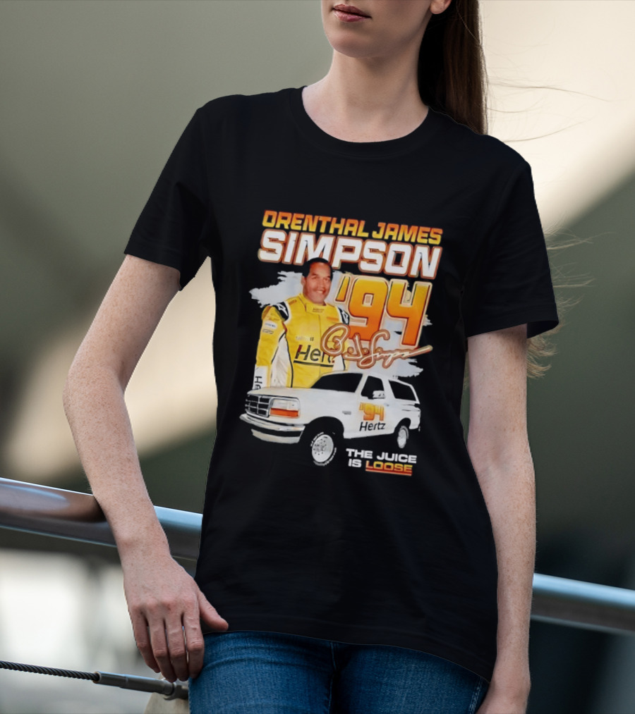 Orenthal James Simpson '94 The Juice Is Loose T-Shirt