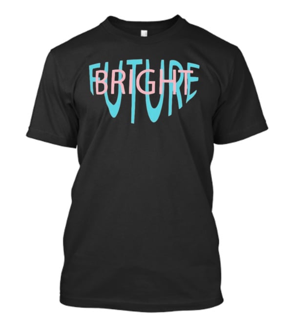 Bright Future Phil Lester Pastel Blue Pink T-Shirt