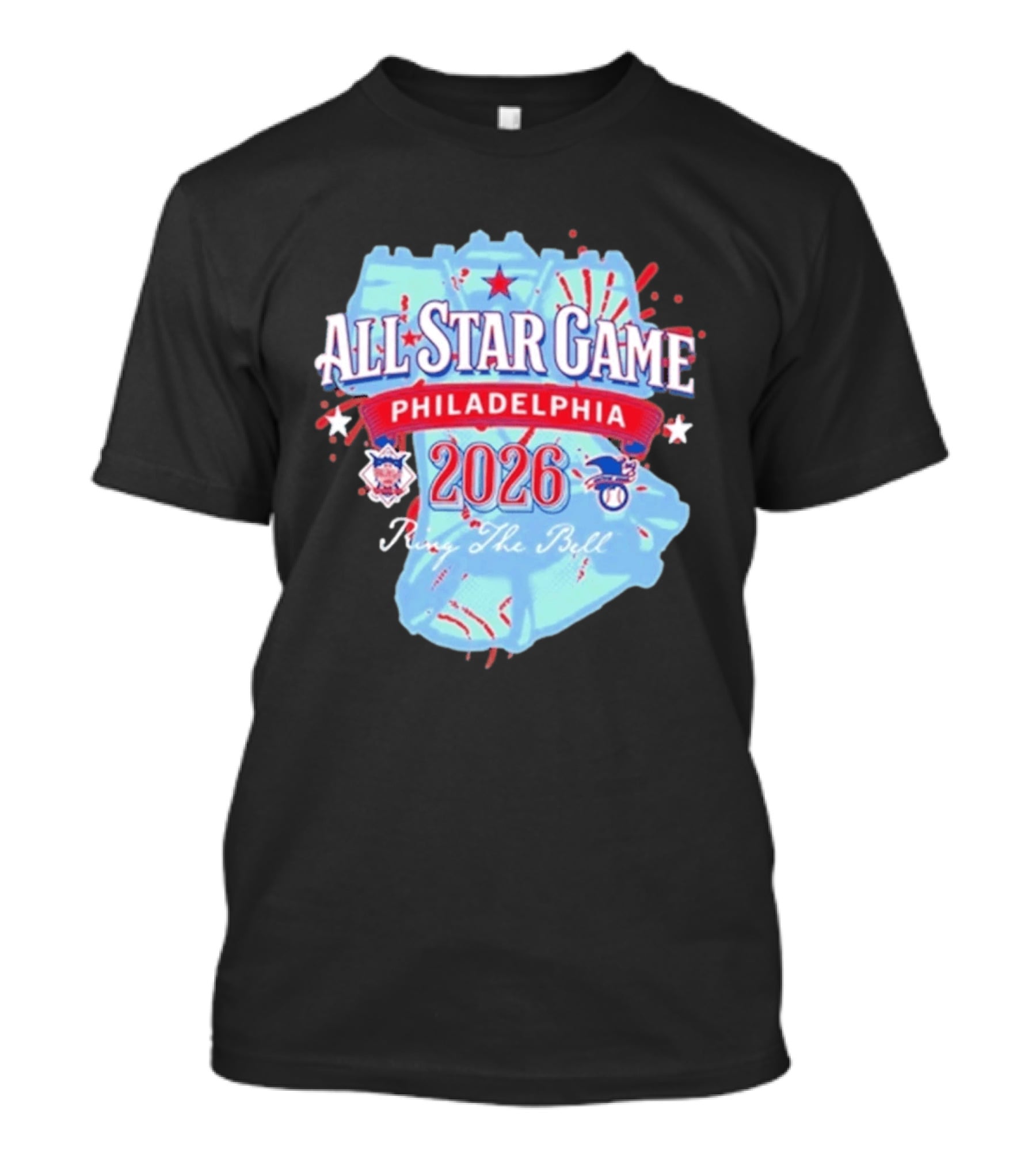 Philadelphia 2026 All Star Game Ring The Bell T-Shirt