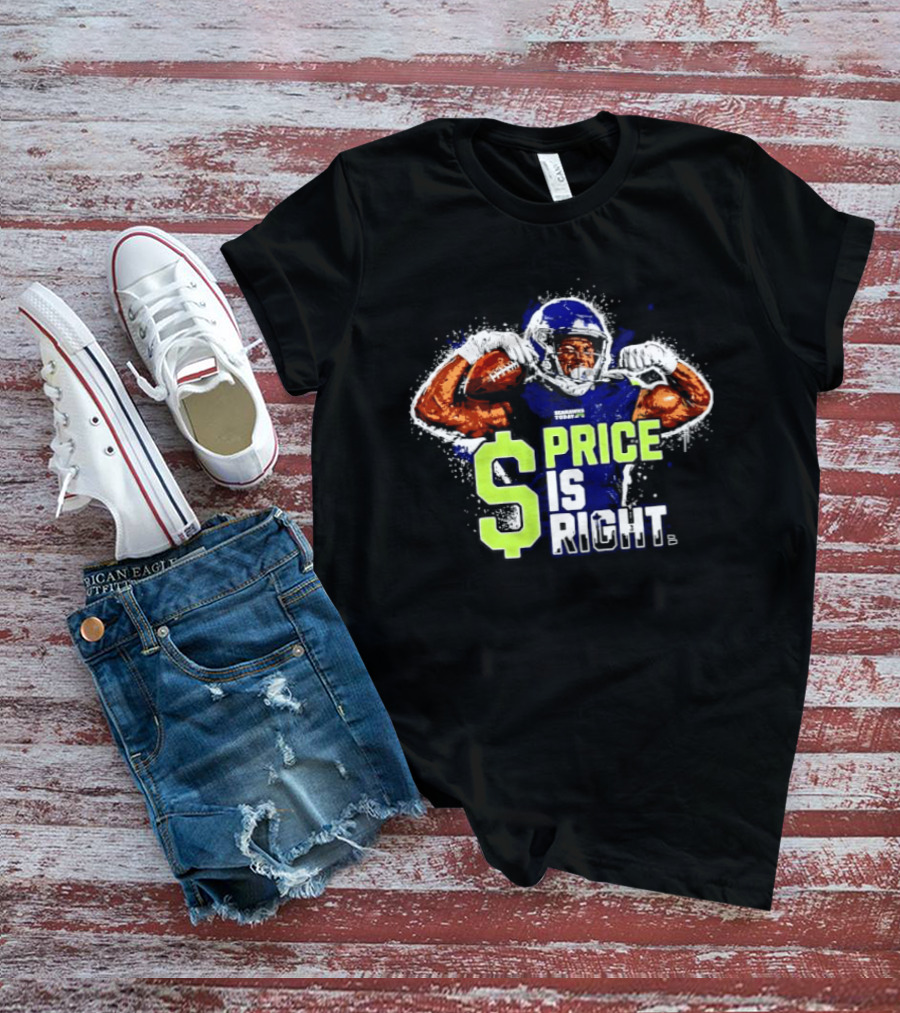 Seattle Seahawks Price Is Right Football Seahawks Today T-Shirt