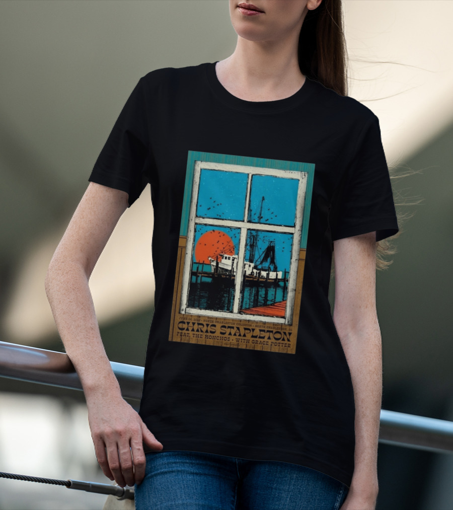 Chris Stapleton June 26 2026 North Charleston SC T-Shirt