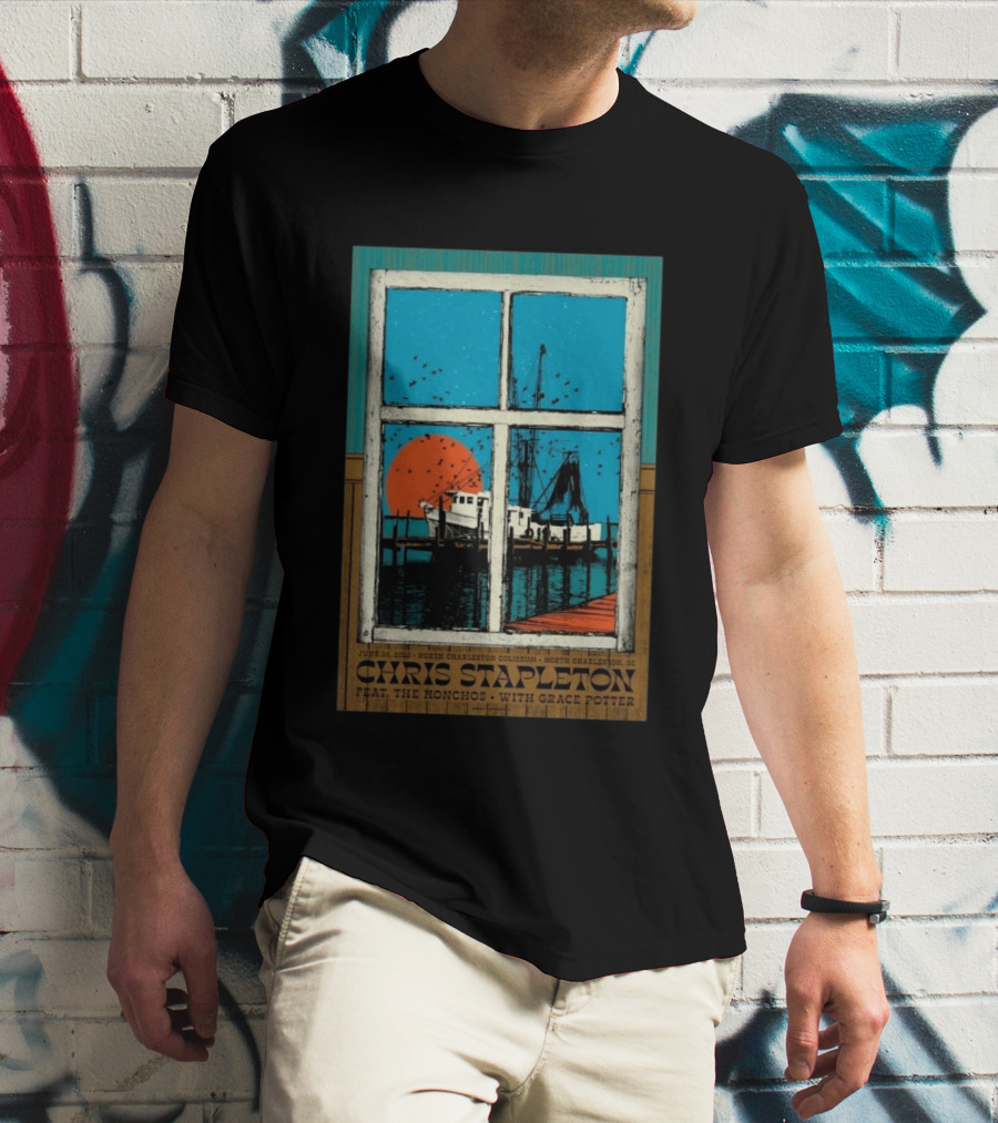 Chris Stapleton June 26 2026 North Charleston SC T-Shirt