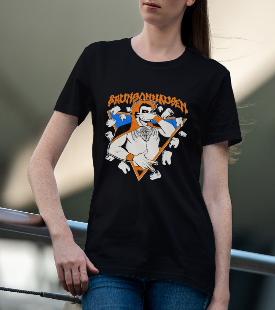Danhausen Brunsonhausen New York Knicks T-Shirt