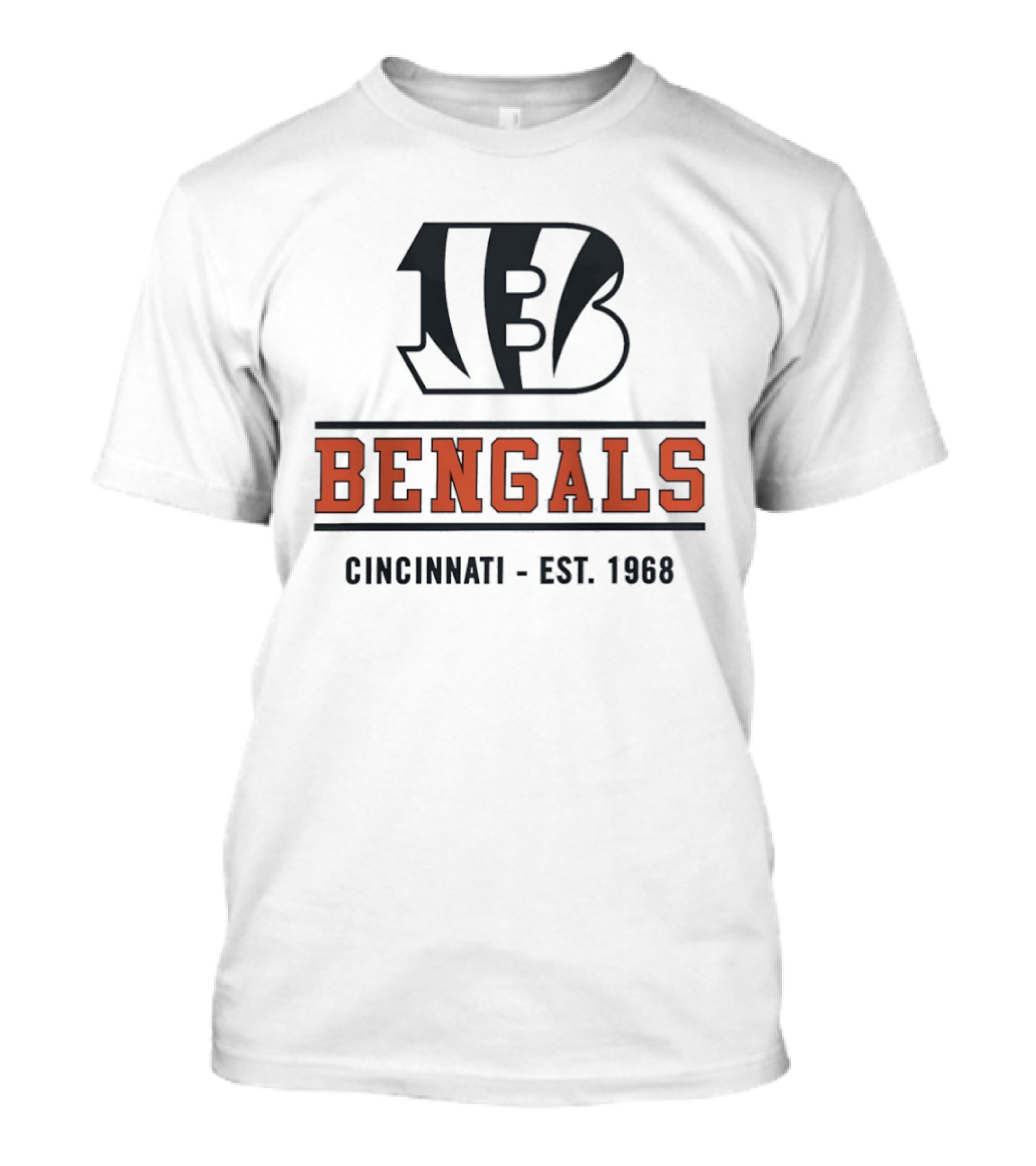 Cincinnati Bengals B Logo Est 1968 T-Shirt