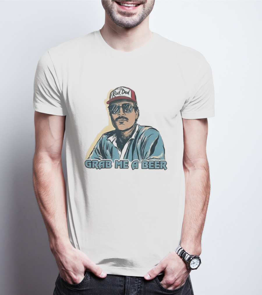 Grab Me A Beer Cool Rad Dad T-Shirt