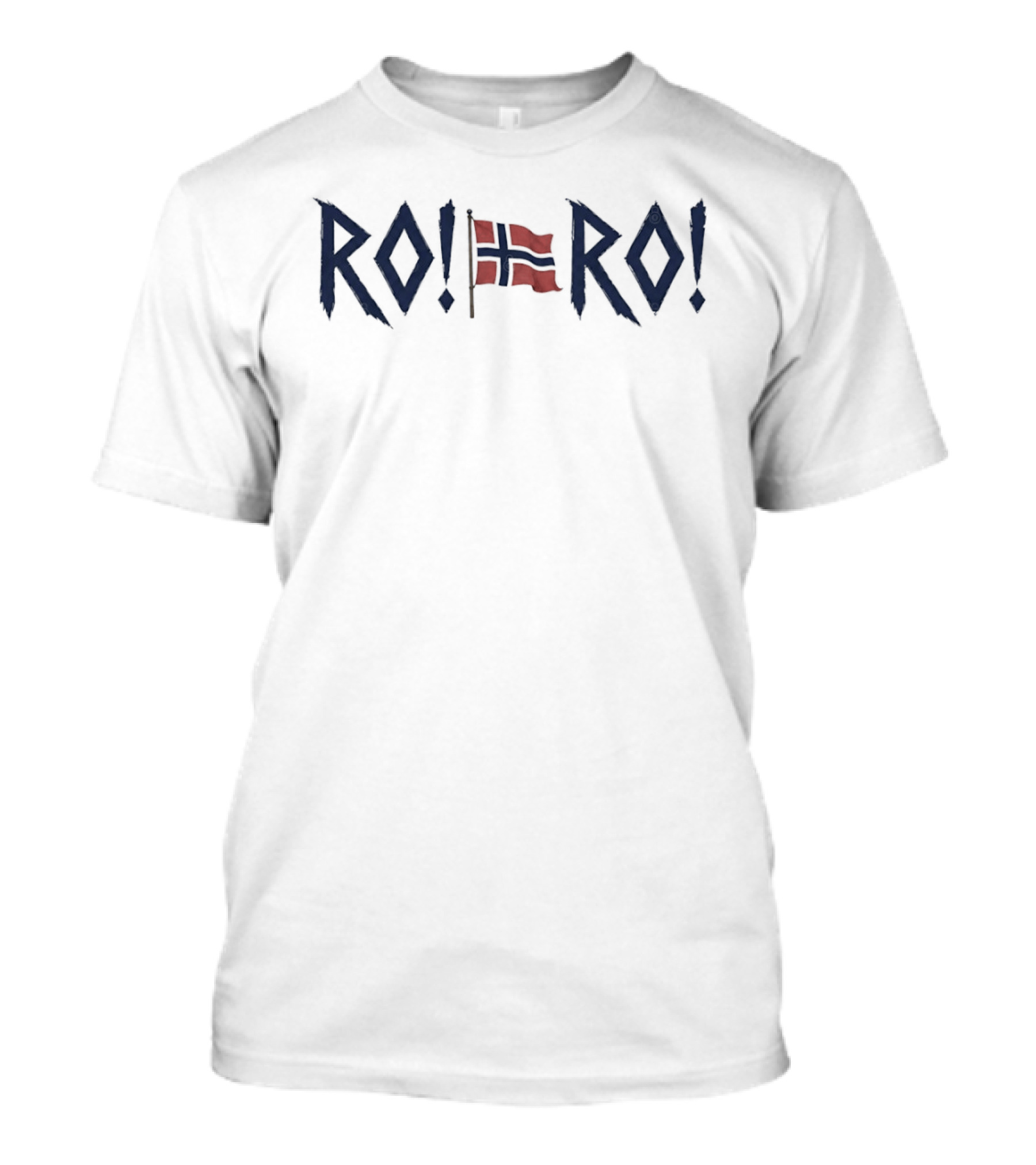 RO RO Norway Flag Norwegian Nordic Pride T-Shirt