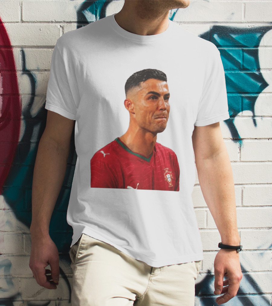 Cristiano Ronaldo Portugal Emotional Moment T-Shirt