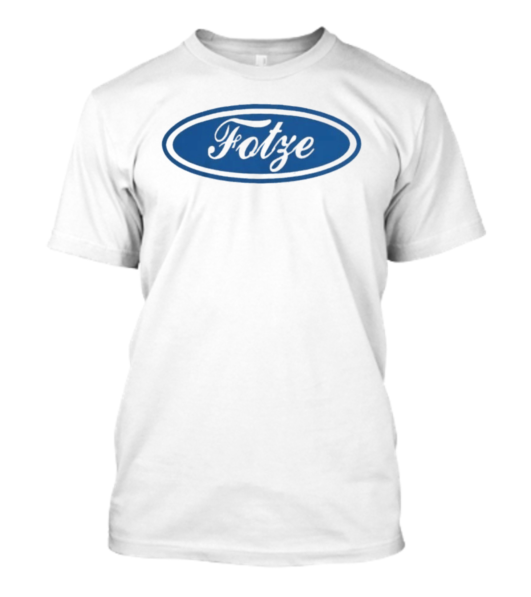 Versager Clothing Fotze Blue Oval T-Shirt