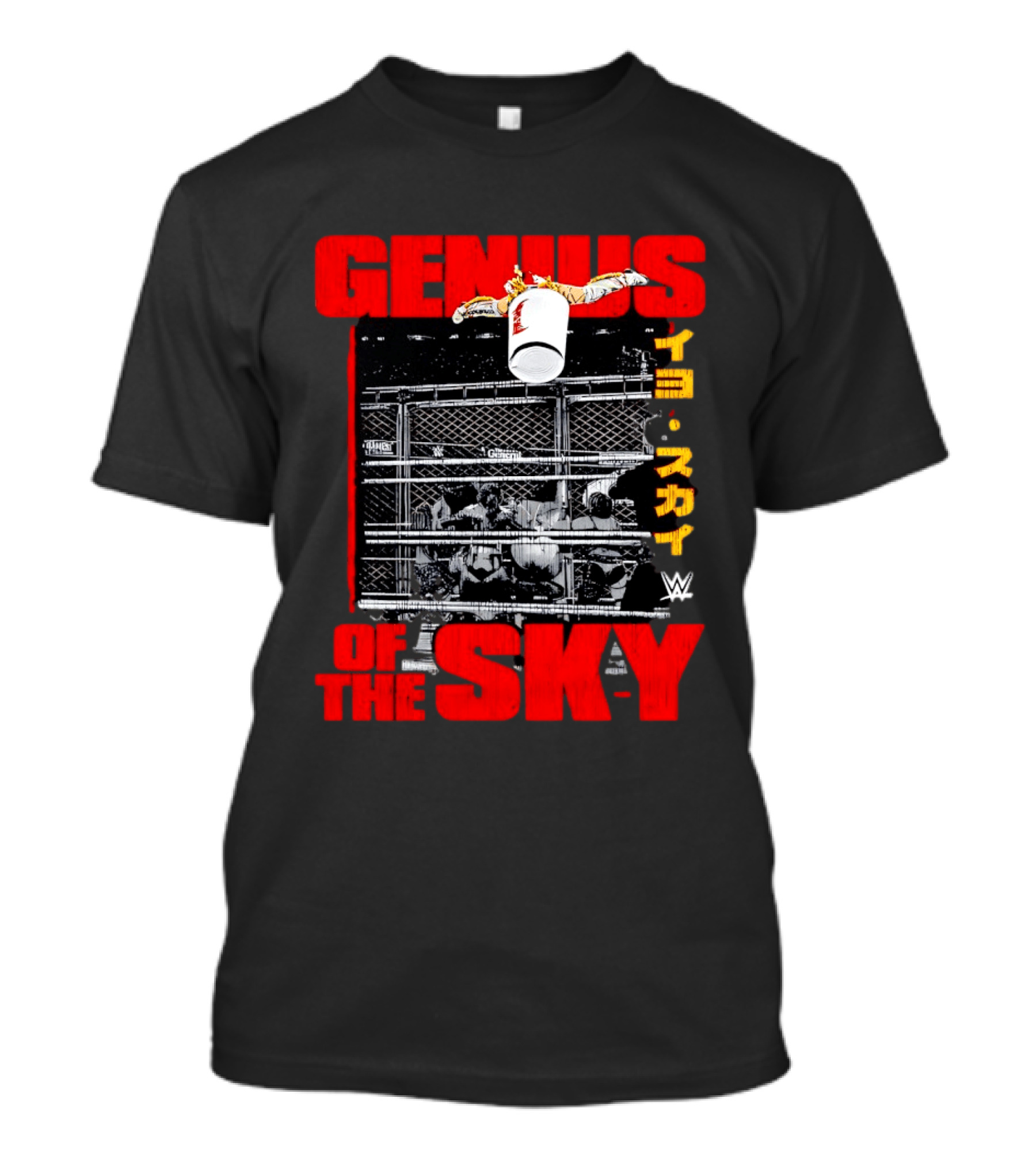 Genius Of The Sky WWE Cage Match T-Shirt