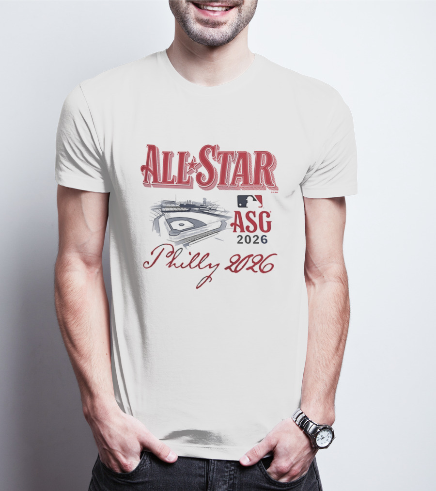 Philly 2026 All Star Game ASG Philadelphia Baseball Stadium T-Shirt