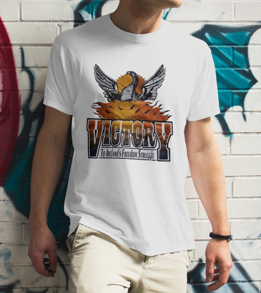Victory Ireland Freedom Struggle Phoenix Wings Rising T-Shirt