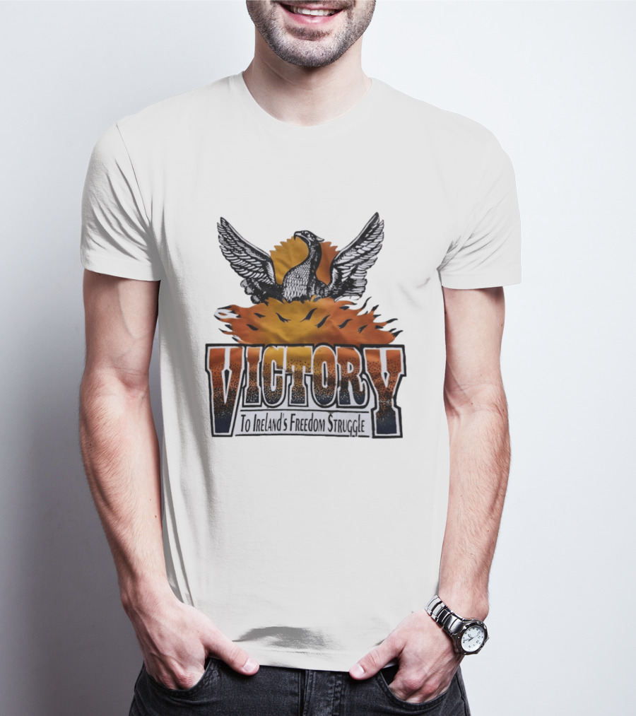 Victory Ireland Freedom Struggle Phoenix Wings Rising T-Shirt