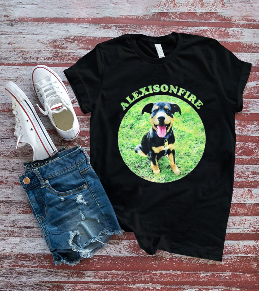 Alexisonfire Pupper Dog On Grass T-Shirt