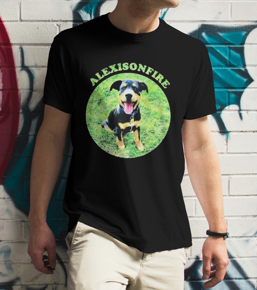 Alexisonfire Pupper Dog On Grass T-Shirt