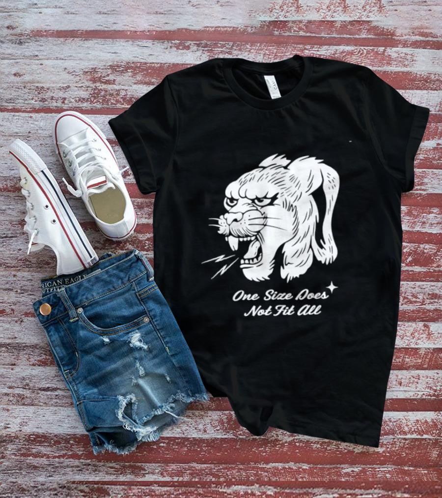 Leopards One Size Does Not Fit All T-Shirt