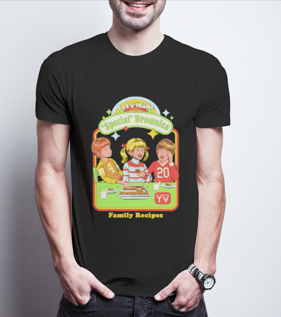 Let's Make Special Brownies As Seen On TV Family Recipes T-Shirt