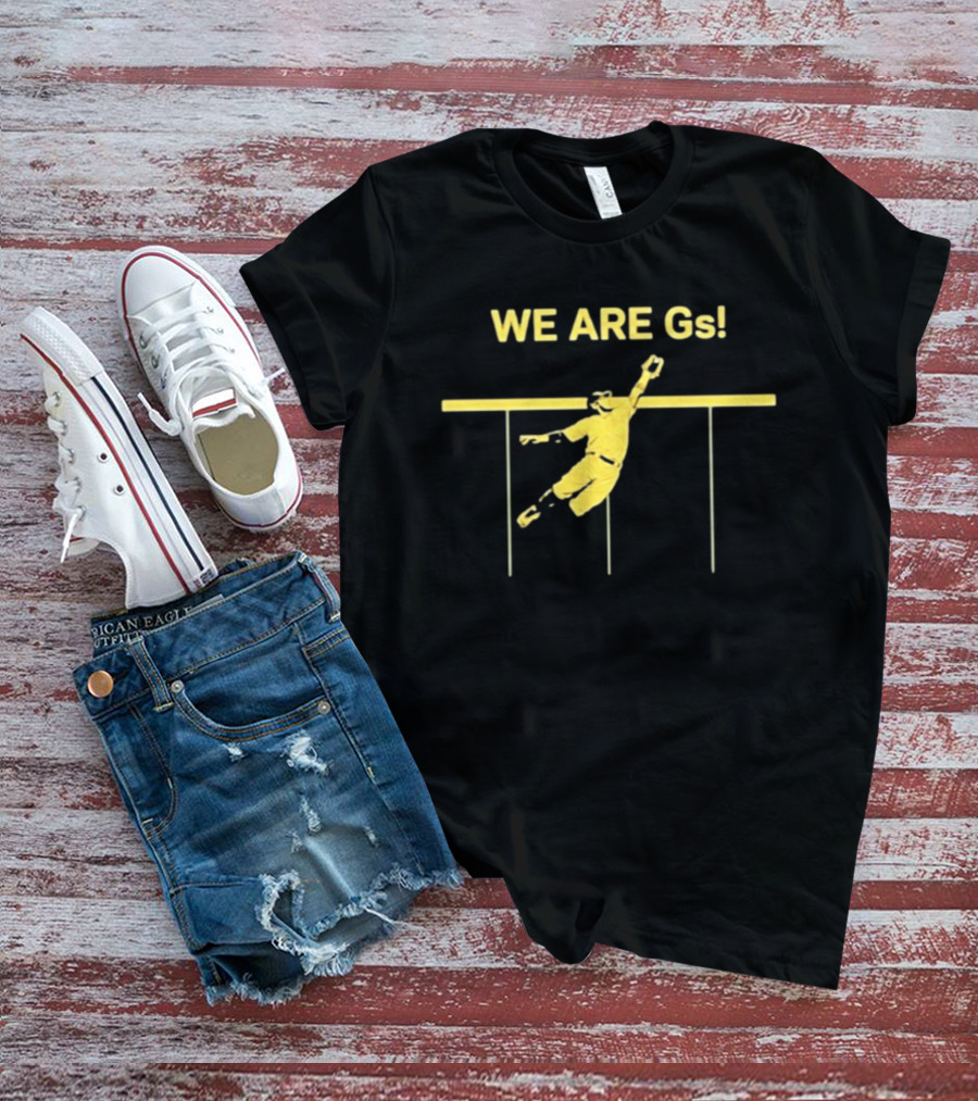 Ryan O'Hearn Pirates We Are Gs Baseball Player Catching Action T-Shirt