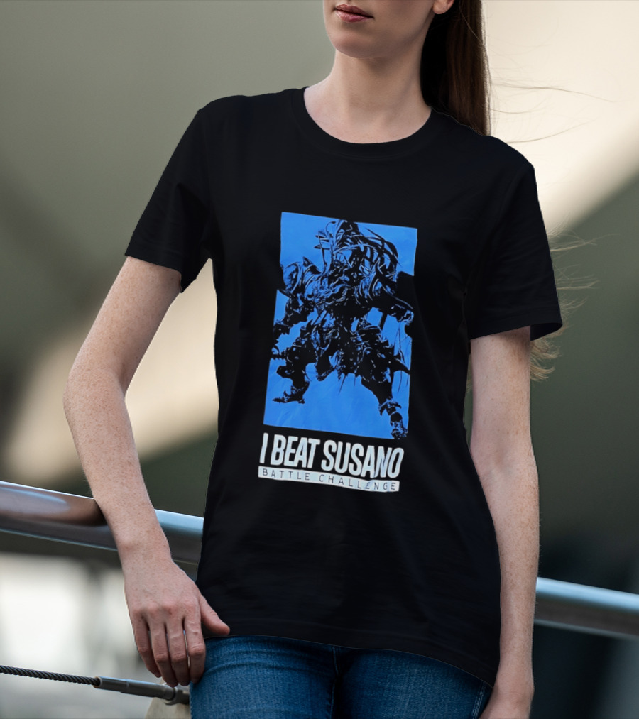 I Beat Susano Battle Challenge Final Fantasy XIV Victory T-Shirt