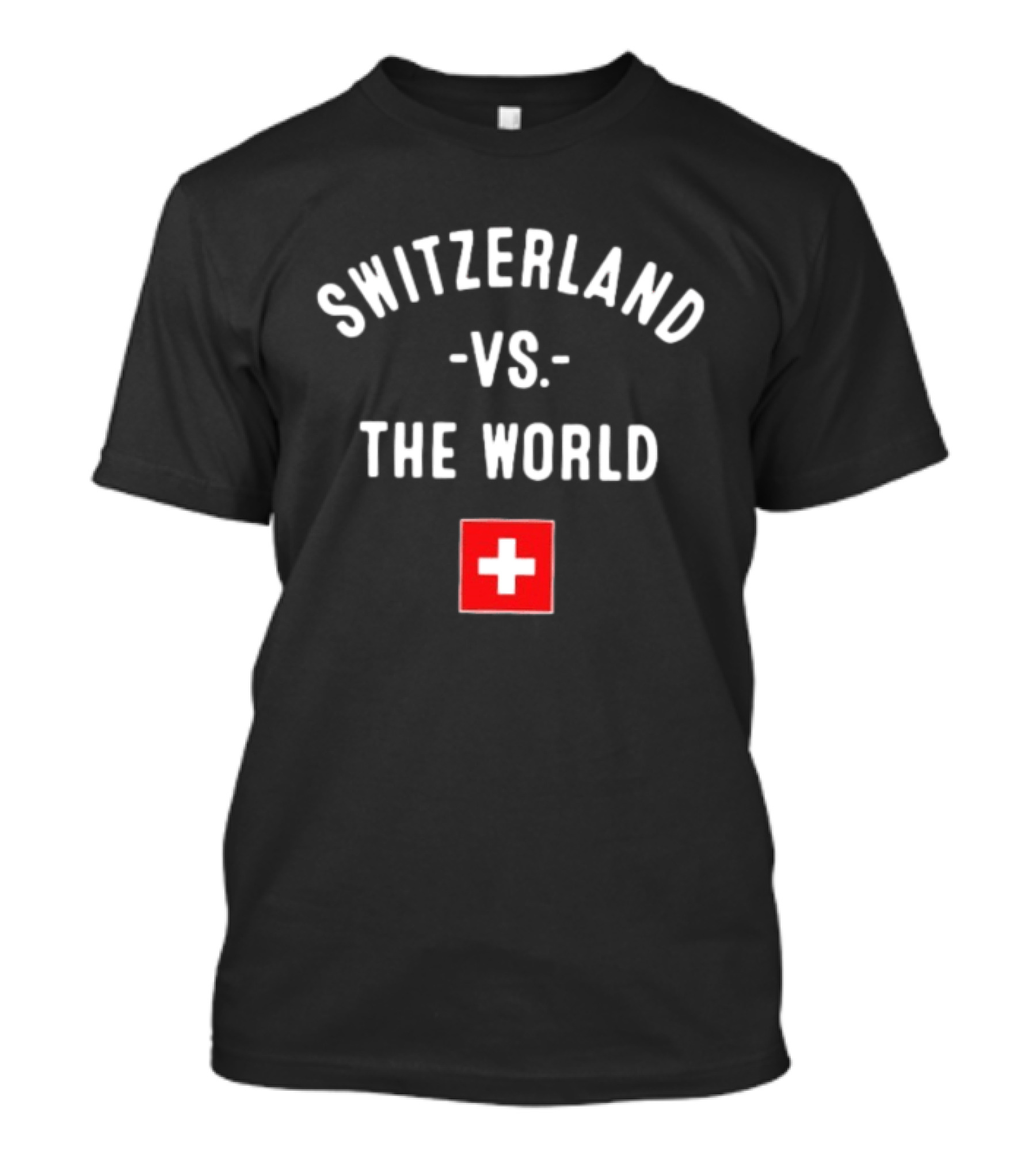 Switzerland Vs The World Swiss Flag T-Shirt