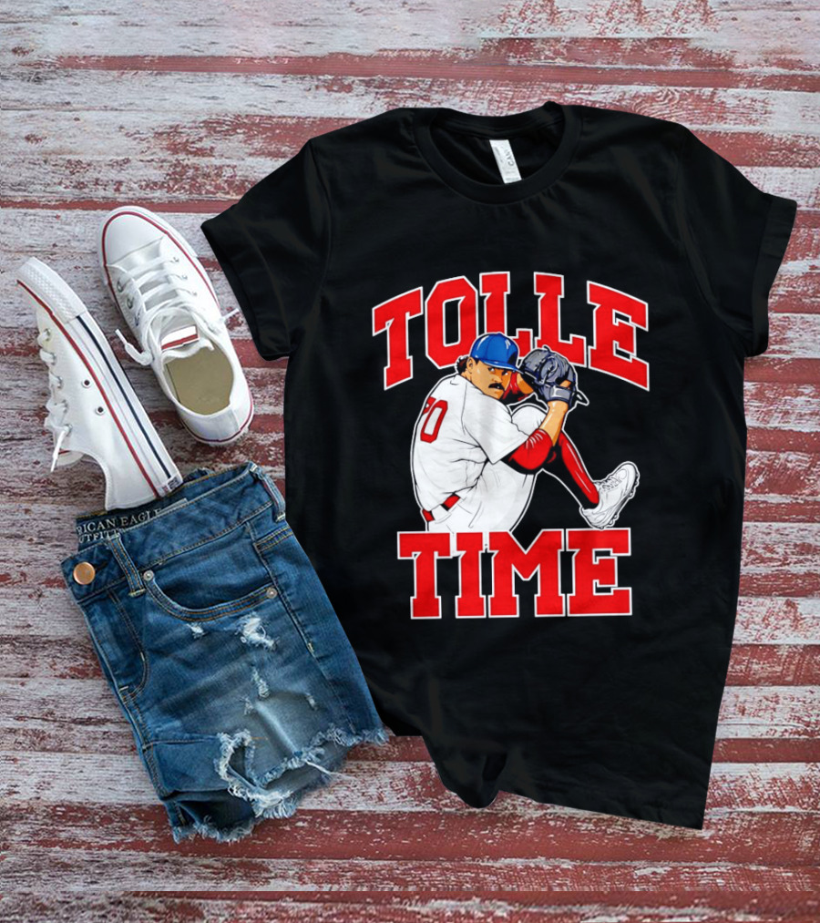 Tolle Time Payton Tolle Boston Red Sox Pitching Baseball T-Shirt