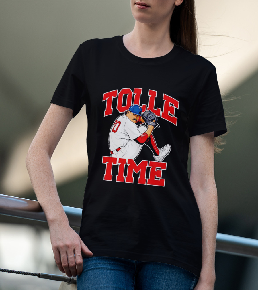 Tolle Time Payton Tolle Boston Red Sox Pitching Baseball T-Shirt