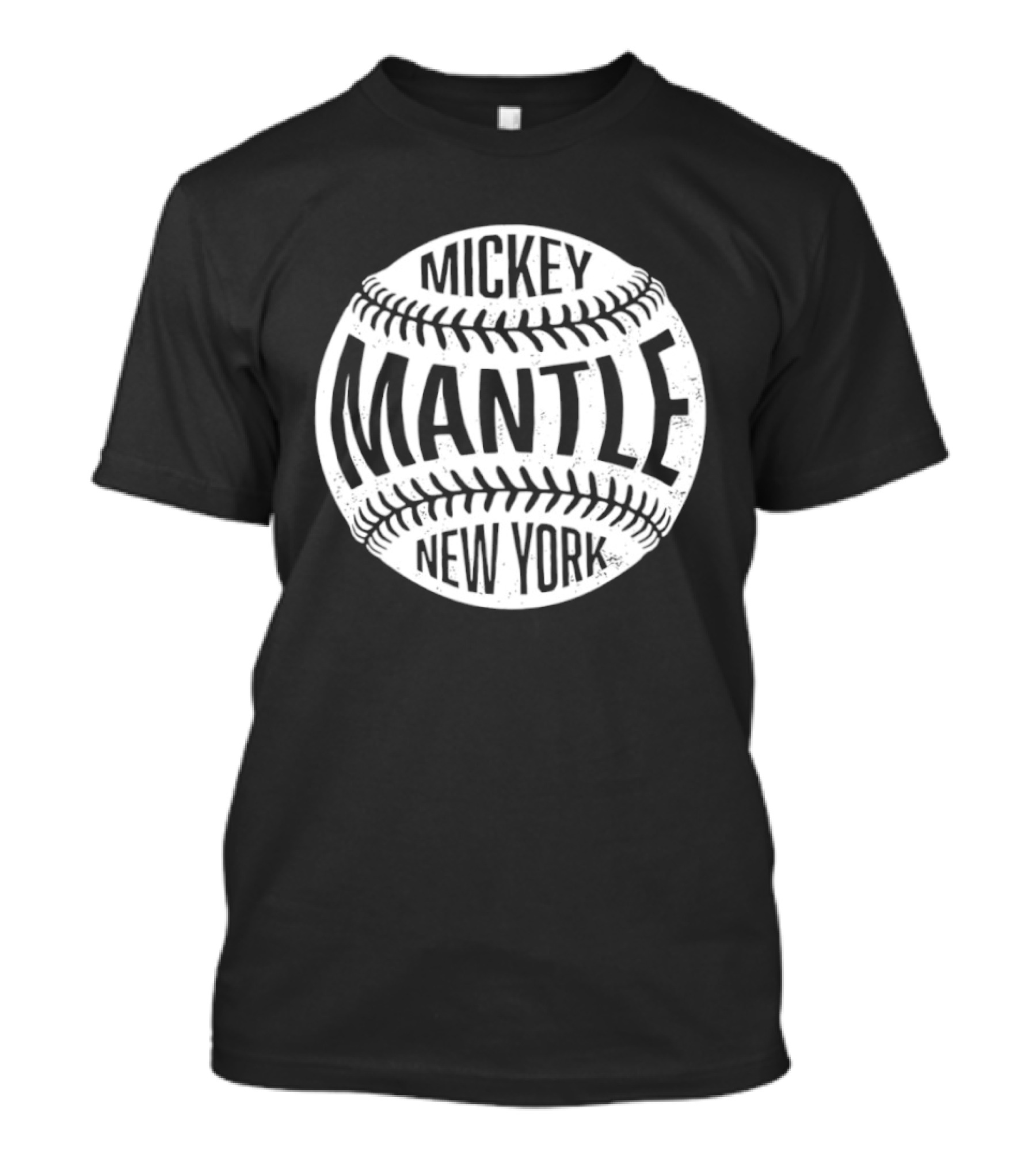 Mickey Mantle New York Baseball T-Shirt