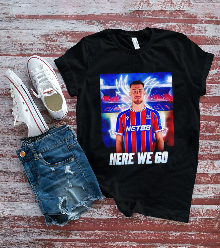 Oscar Mingueza NET88 Crystal Palace Here We Go T-Shirt