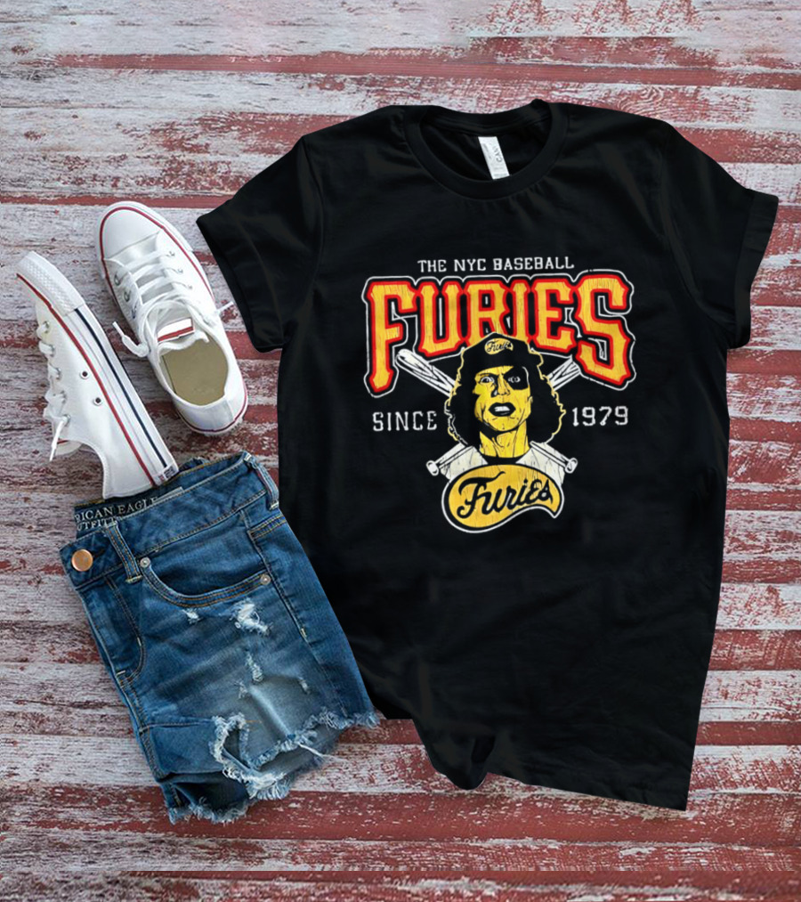 NYC Baseball Furies Iconic 1979 Warriors Movie T-Shirt