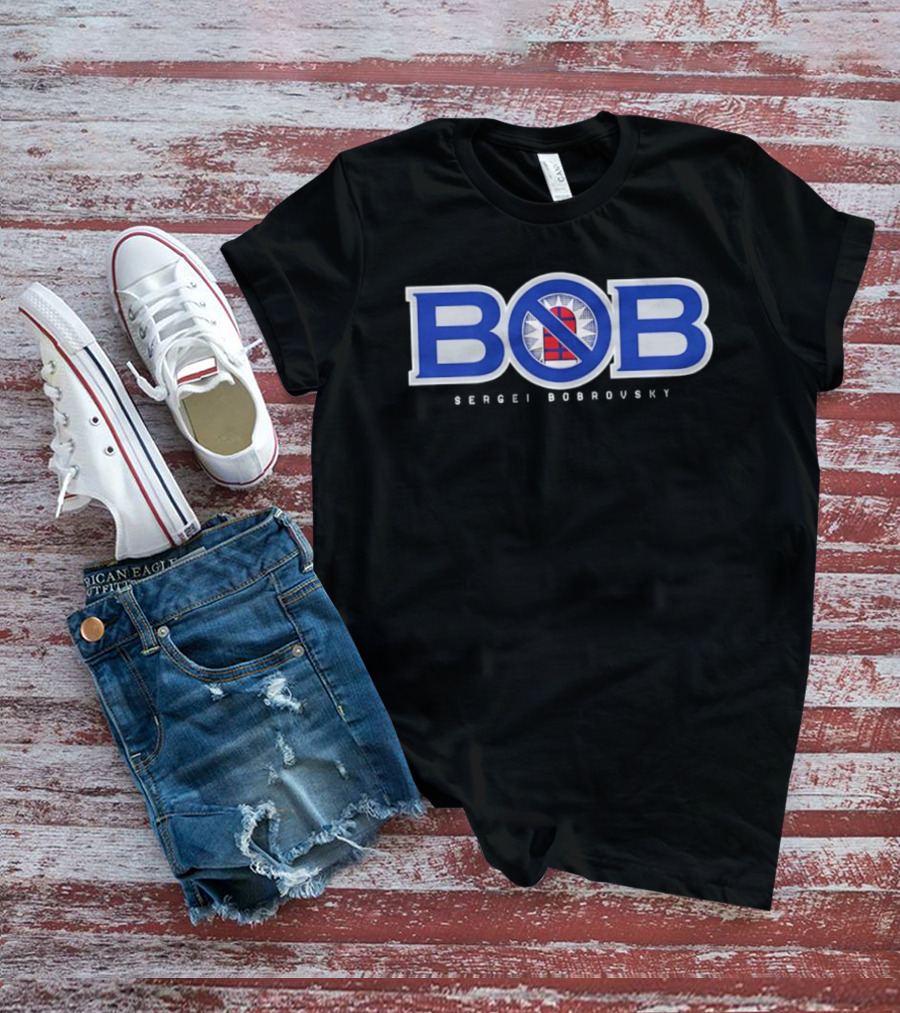 Sergei Bobrovsky BOB Toronto Maple Leafs Hockey Goalie Net T-Shirt