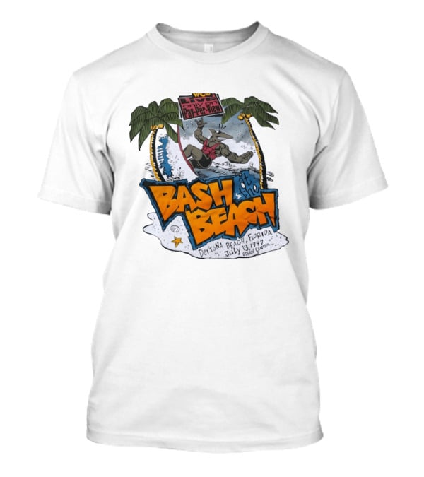 WCW Live Pay Per View Bash At The Beach Daytona Beach Florida July 13 1997 Ocean Center T-Shirt