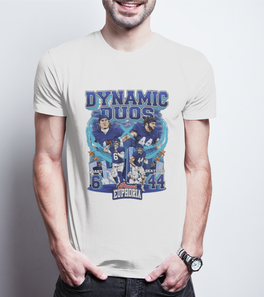 Dynamic Duos Dart 6 Skattebo 44 Planet Euphoria Skyline T-Shirt