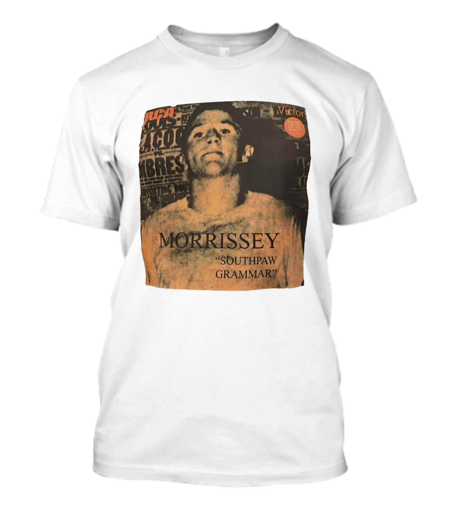 Morrissey Southpaw Grammar RCA Victor Includes Bonus Tracks T-Shirt