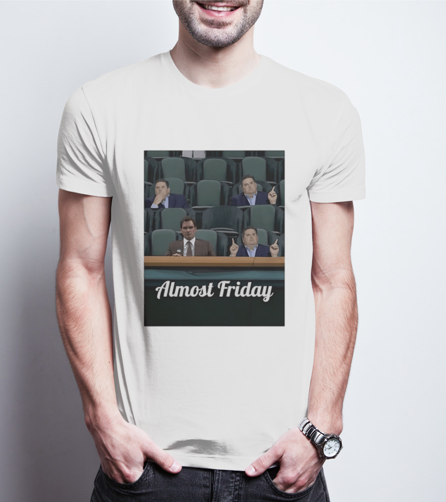 Roger Federer Brian Windhorst Tennis Stands Memes Almost Friday T-Shirt