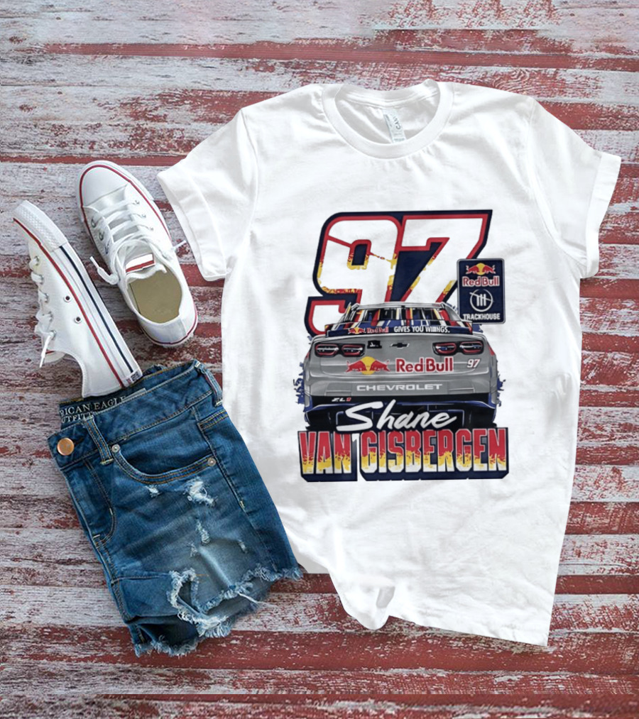 Shane Van Gisbergen 97 Red Bull Trackhouse Chevrolet Racing Team T-Shirt