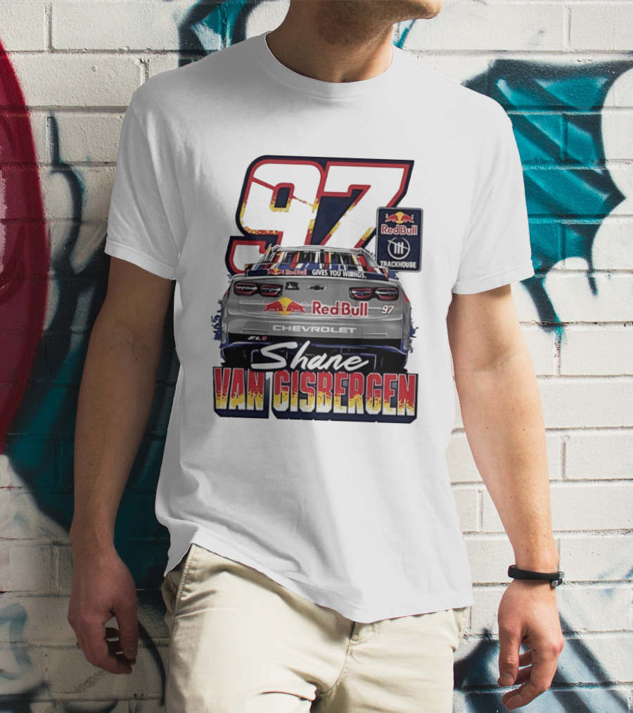 Shane Van Gisbergen 97 Red Bull Trackhouse Chevrolet Racing Team T-Shirt