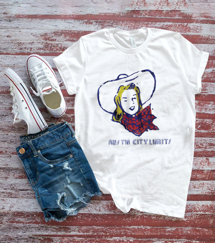 Austin City Limits Cowgirl Fashion Pop T-Shirt