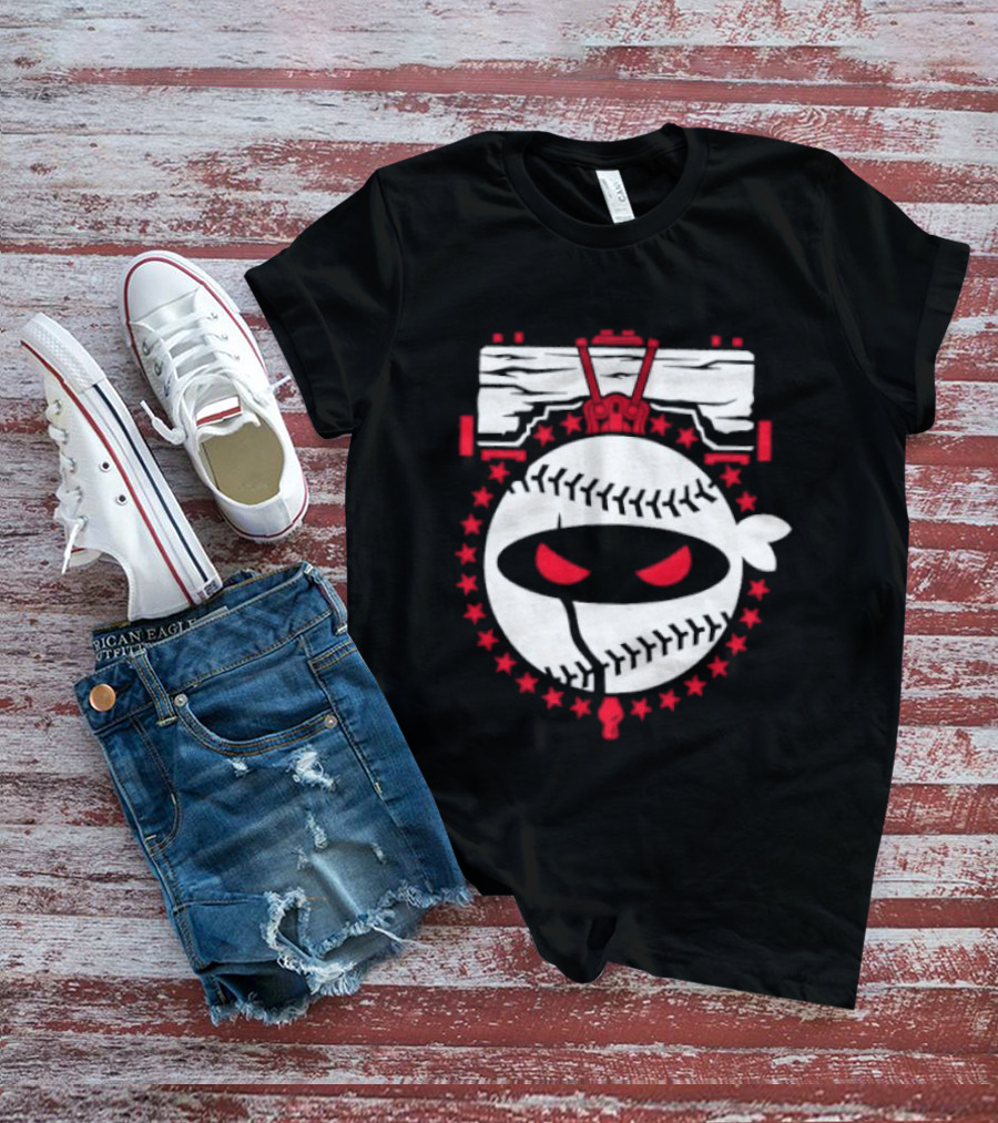 Ninja Baseball All Star With Pitching 26 Roto Wear T-Shirt