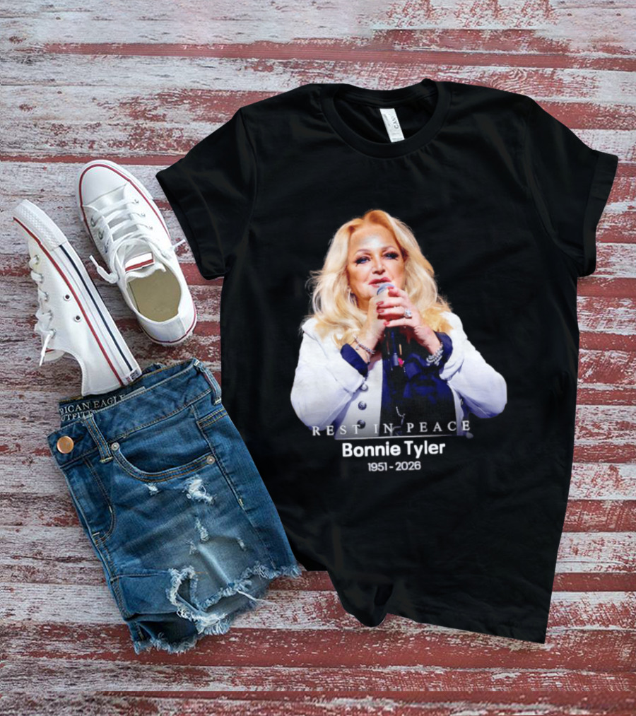 Rest In Peace Bonnie Tyler 1951 2026 T-Shirt