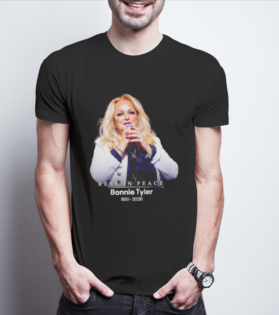 Rest In Peace Bonnie Tyler 1951 2026 T-Shirt