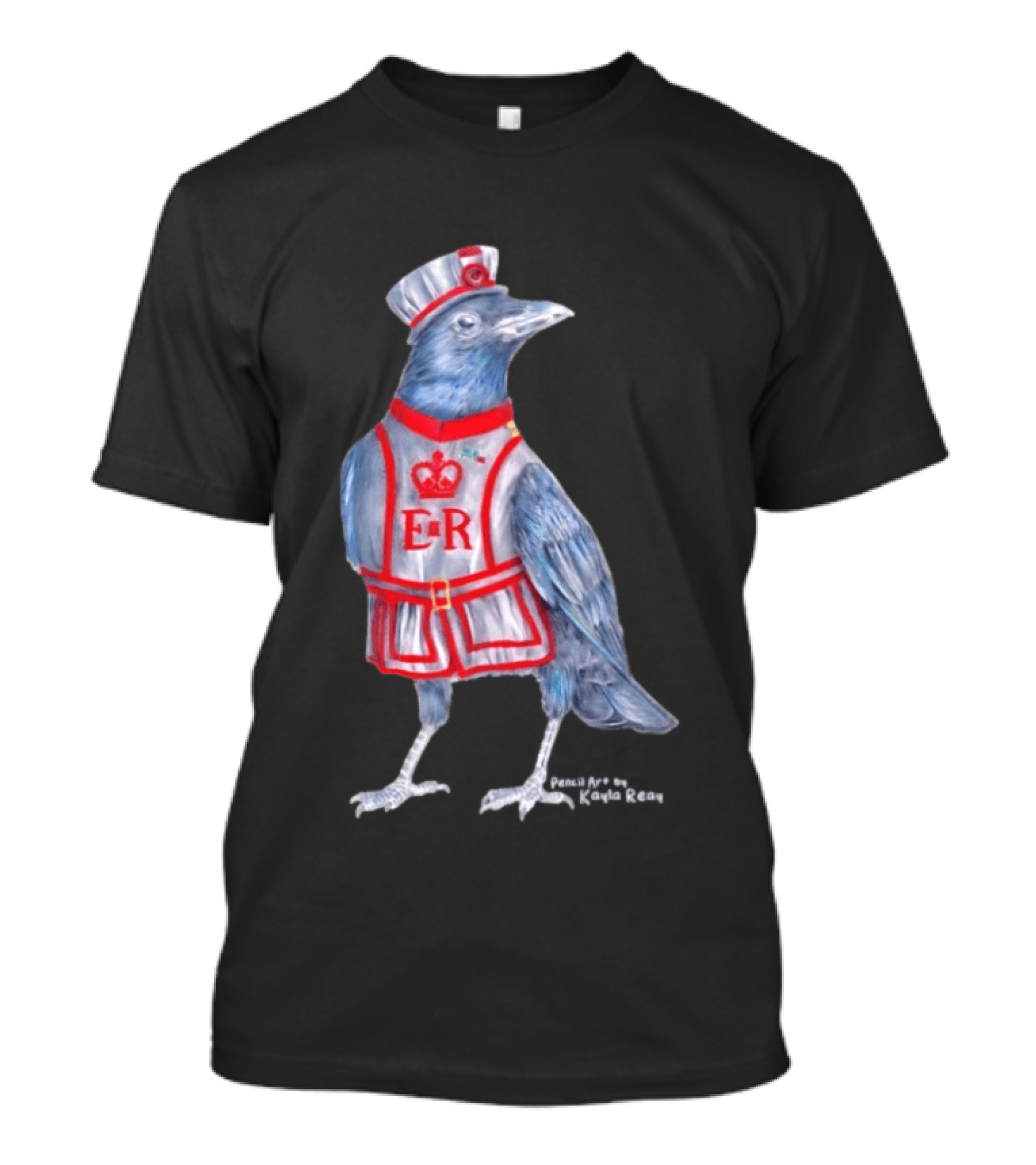 Rosaline The Raven ER Yeoman Warder Beefeater Uniform T-Shirt