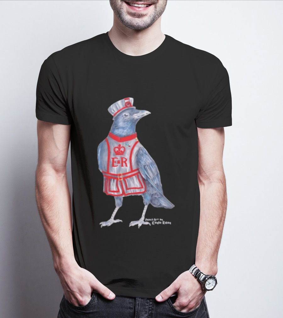 Rosaline The Raven ER Yeoman Warder Beefeater Uniform T-Shirt