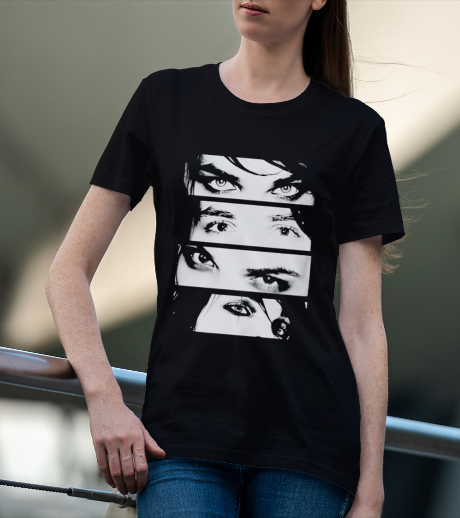 Gerard Way Eyes My Chemical Romance Emo Band Fan T-Shirt