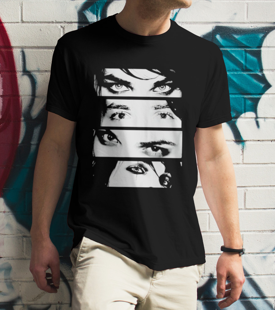 Gerard Way Eyes My Chemical Romance Emo Band Fan T-Shirt