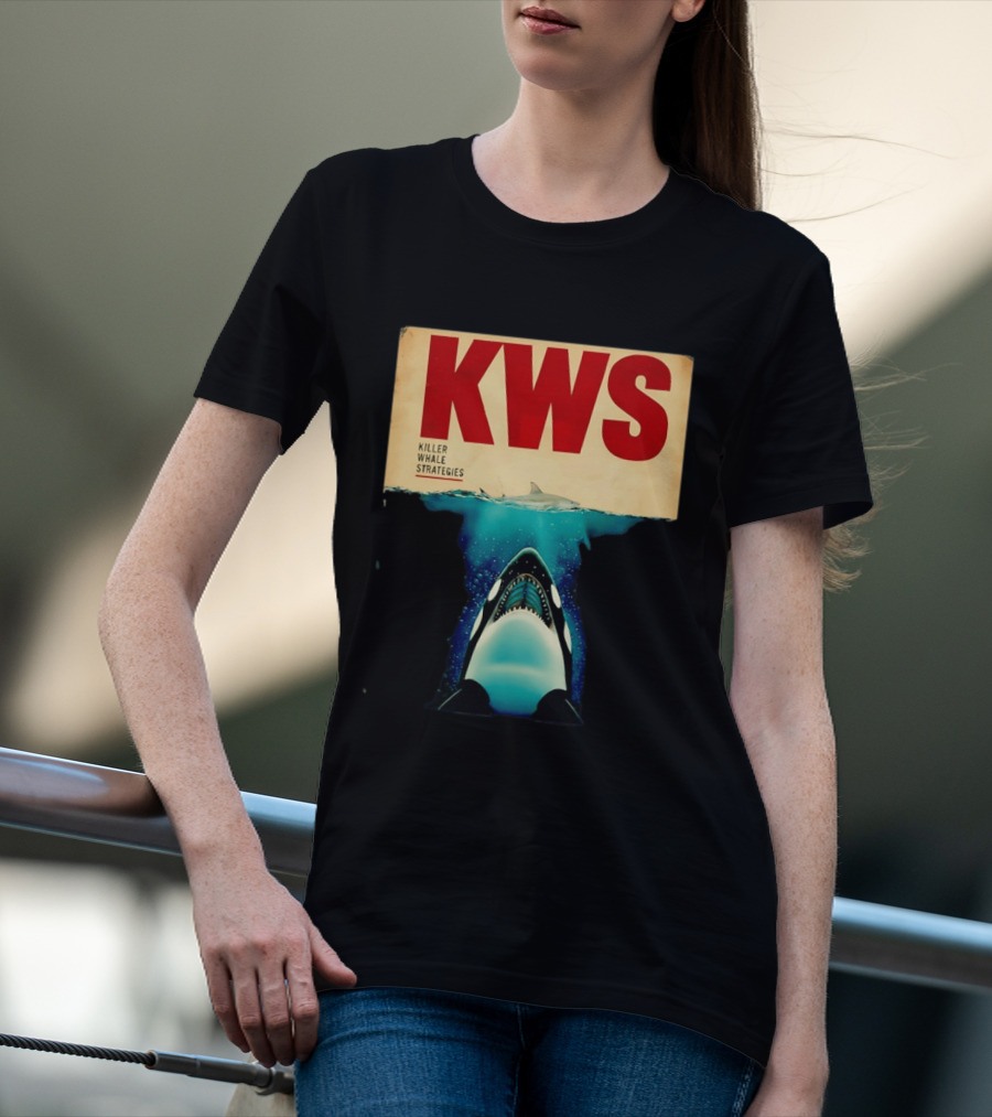 KWS Killer Whale Strategies Orca Shark Ocean T-Shirt