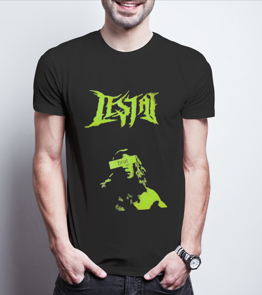 Lestat Brat Neon Green Interview With The Vampire Gothic T-Shirt