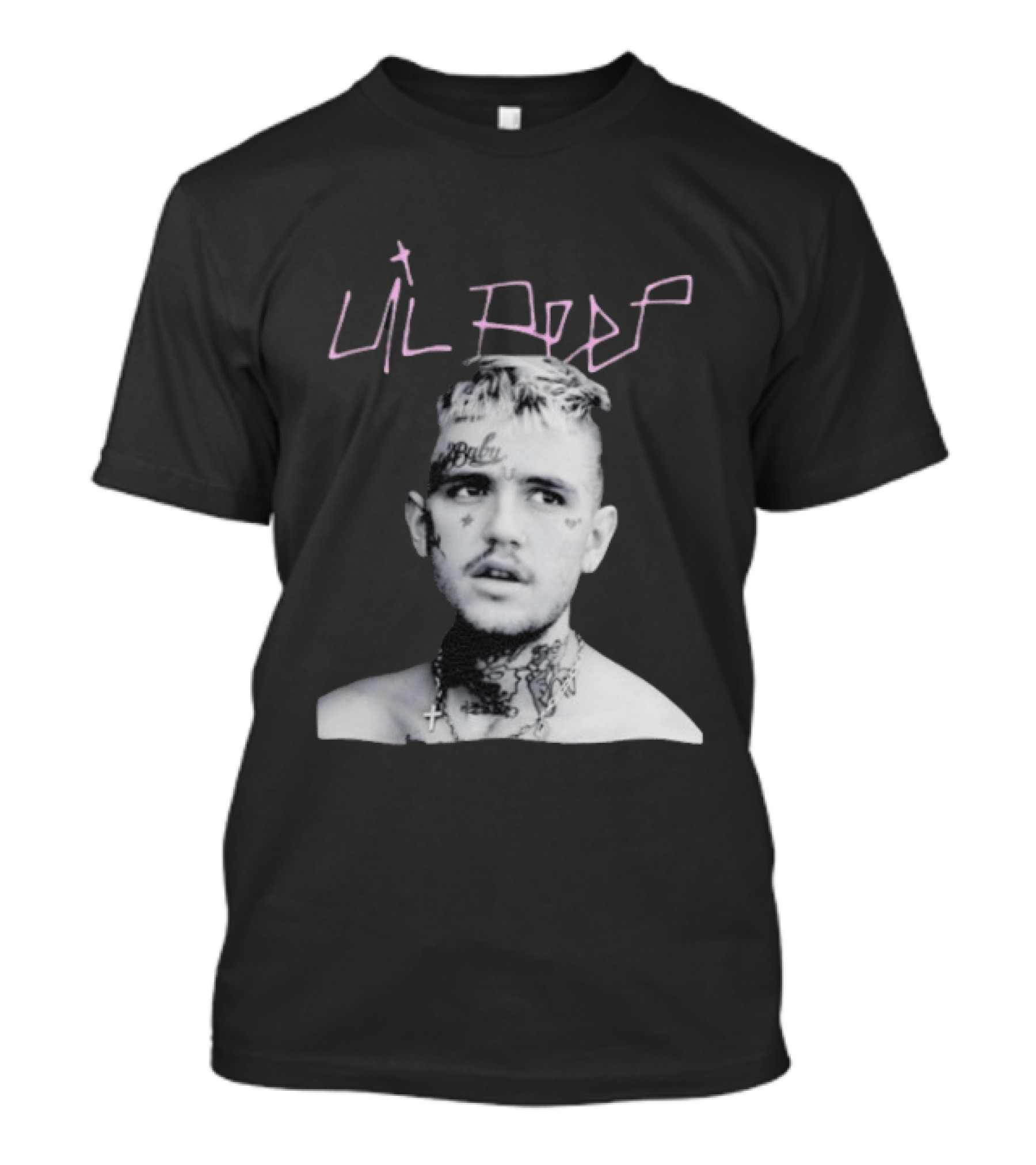 Lil Peep Gustav Elijah Åhr Emo Rap Tattoo T-Shirt