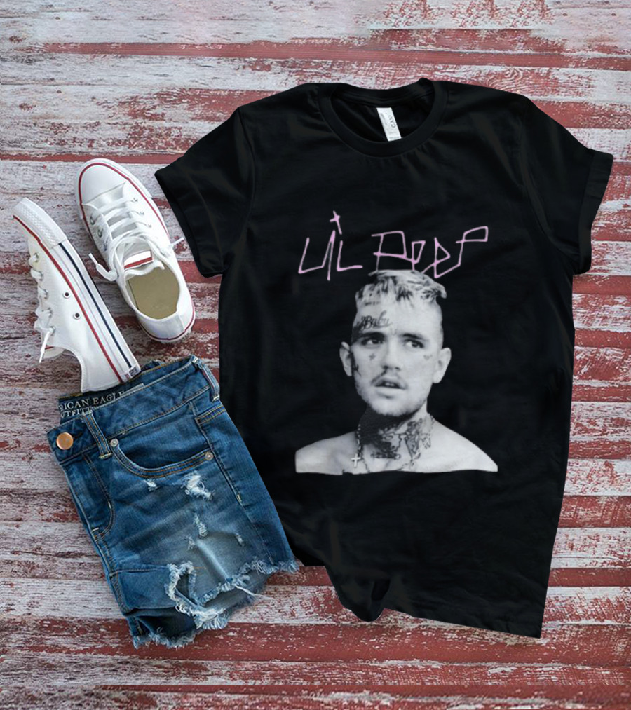 Lil Peep Gustav Elijah Åhr Emo Rap Tattoo T-Shirt