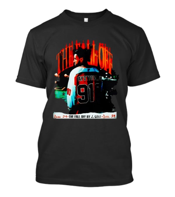 J Cole The Fall Off Fayetteville 910 Disc 29 Disc 34 T-Shirt